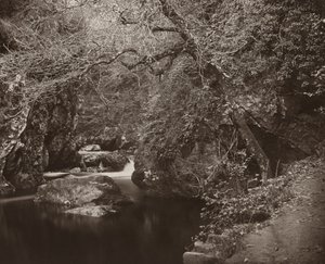 Das Dargle-Loch, ca. 1865