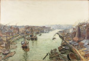 Sunderland, Holmes Wharf von Thomas Marie Madawaska Hemy