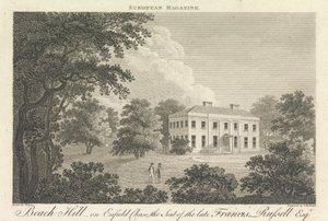 Beach Hill, auf Enfield Chase, der Sitz des verstorbenen Francis Russell, Esquire, Außenbezirk - Norden