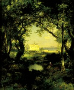 Eine mexikanische Hacienda, See Cuitzeo, 1885
