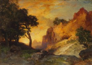 Ein Seitencanyon, Grand Canyon, Arizona, 1905