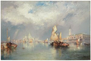Canal Grande, Venedig, 1905 von Thomas Moran