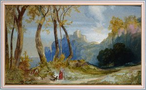In den Hügeln von Thomas Moran