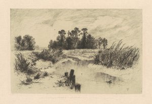 In den Newark-Wiesen von Thomas Moran