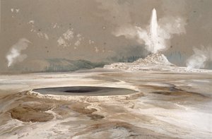 Morning Glory Pool von Thomas Moran