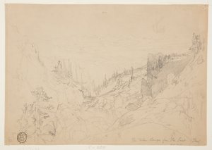 Die Teton Range vom Osten von Thomas Moran