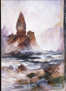 Tower Falls und Schwefelstein, Yellowstone