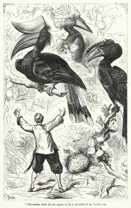 Illustration zu Gullivers Reisen von Jonathan Swift
