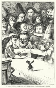 Illustration für Gullivers Reisen von Jonathan Swift von Thomas Morten