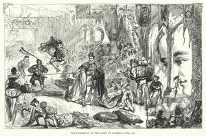 Illustration für Gullivers Reisen von Jonathan Swift von Thomas Morten