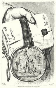 Illustration für Gullivers Reisen von Jonathan Swift von Thomas Morten