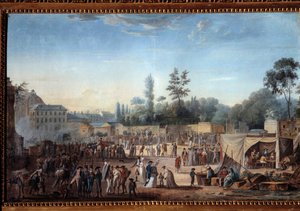 Ansicht der Tuilerien und des Place de la Concorde