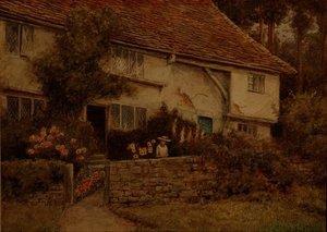 Ein Cottage-Garten von Thomas Nicholson Tyndale