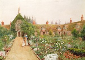 Ein Landgarten in Bray, Berkshire