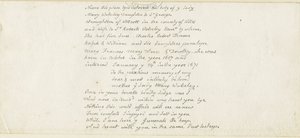 Colwich - Wolseley Monument Inschrift: Feder, undatiert [1839] von Thomas Peploe Wood