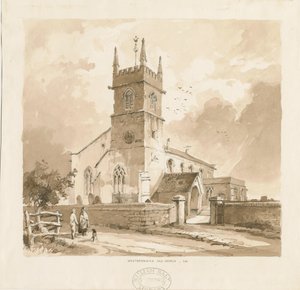 West Bromwich Kirche ["Alt"] von Thomas Peploe Wood