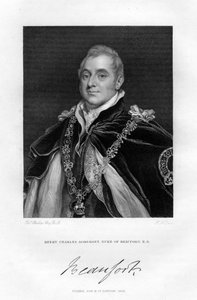 Henry Charles Somerset, Herzog von Beaufort, 1829