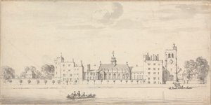 Lambeth Palace vom anderen Flussufer