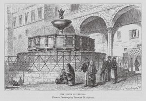 Die Fonte Di Perugia von Thomas Robert Macquoid