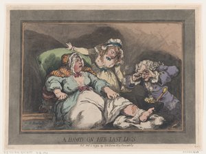 Eine Kupplerin auf ihren letzten Beinen, 1. Oktober 1792