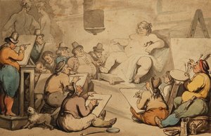 Eine niederländische Akademie von Thomas Rowlandson