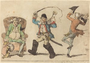 Ein Franzose im November von Thomas Rowlandson