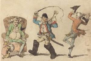 Ein Franzose im November, 1788 von Thomas Rowlandson
