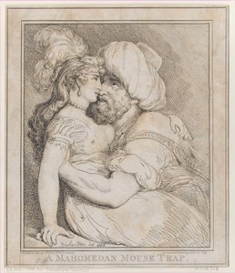 Eine mohammedanische Mausefalle, 20. Februar 1800 von Thomas Rowlandson