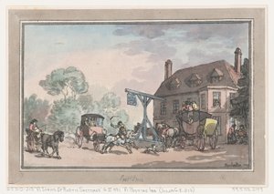 Ein Postgasthof, 1787