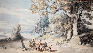 Eine Ansicht auf der Isle of Wight