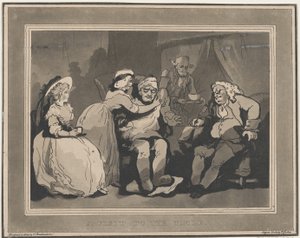 Ein Besuch beim Onkel, 20. Dezember 1794 von Thomas Rowlandson