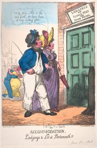 Unterkunft oder Zimmer zu vermieten in Portsmouth, 30. Juni 1808