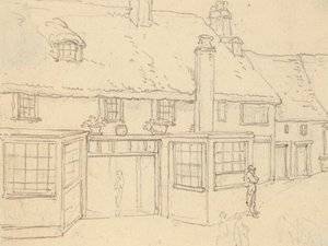 Albumzeichnung von Thomas Rowlandson