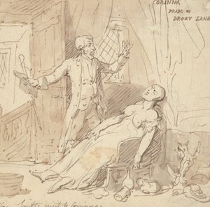 Albumzeichnung von Thomas Rowlandson