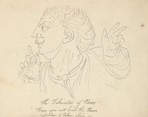 Albumzeichnung von Thomas Rowlandson