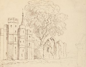 Albumzeichnung von Thomas Rowlandson