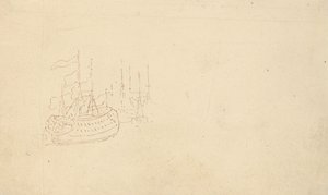 Albumzeichnung von Thomas Rowlandson