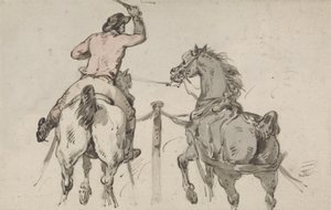 Ein englischer Postillion, ca. 1785