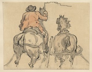 Ein englischer Postillon von Thomas Rowlandson