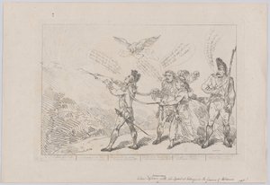 [Col. Topham versucht, mit seiner Spritze das Genie von Holma zu löschen..., 10. Dezember 1784