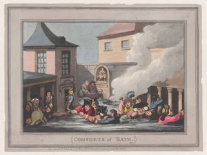Annehmlichkeiten von Bath, Platte 7, 6. Januar 1798