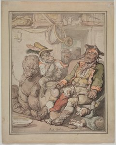 Vergleichende Anatomie-Studie, um 1810-1820 von Thomas Rowlandson