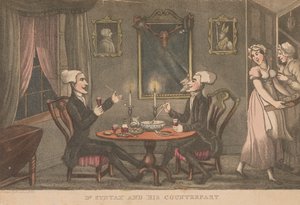 Dr. Syntax und sein Gegenstück von Thomas Rowlandson