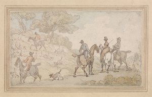 Zeichnungsumschlag von Thomas Rowlandson