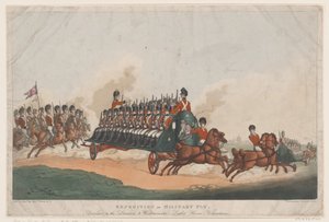 Expedition oder Militärfliege, 16. Mai 1798 von Thomas Rowlandson