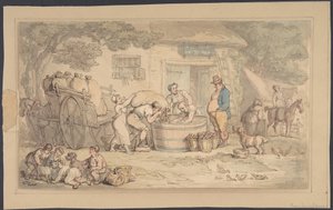 Bauernszene von Thomas Rowlandson