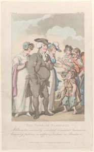 Frontispiz: Der Vikar von Wakefield, aus The Vicar of Wakefield von Thomas Rowlandson