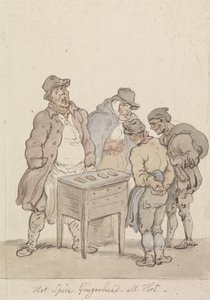 Heißes Gewürzlebkuchen, alles heiß von Thomas Rowlandson