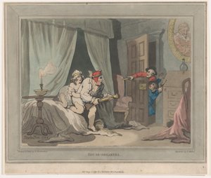 Einbruch, 1. August 1791 von Thomas Rowlandson