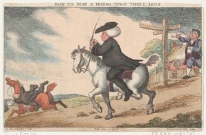 Wie man ein Pferd auf drei Beinen reitet, 11. Juni 1808